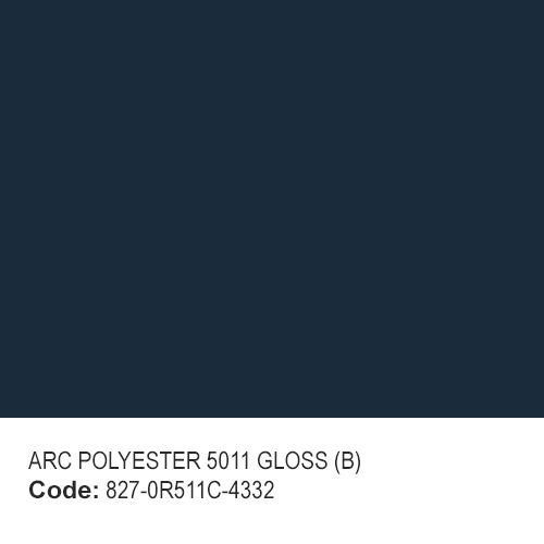 ARC POLYESTER RAL 5011 GLOSS (B)